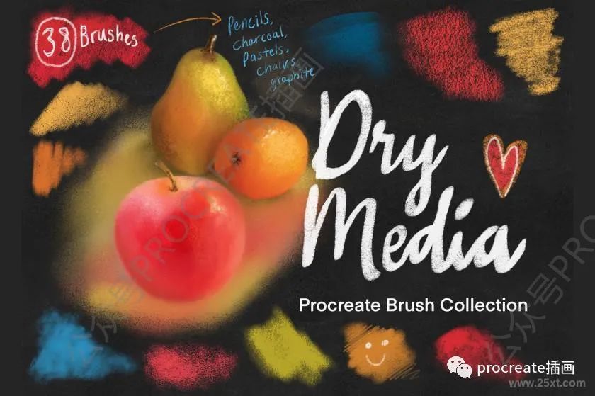 图片[9]-儿童精灵插画集（300+张）+干介质专业木炭和粉笔procreate笔刷38枚【0322】-procreatechahua