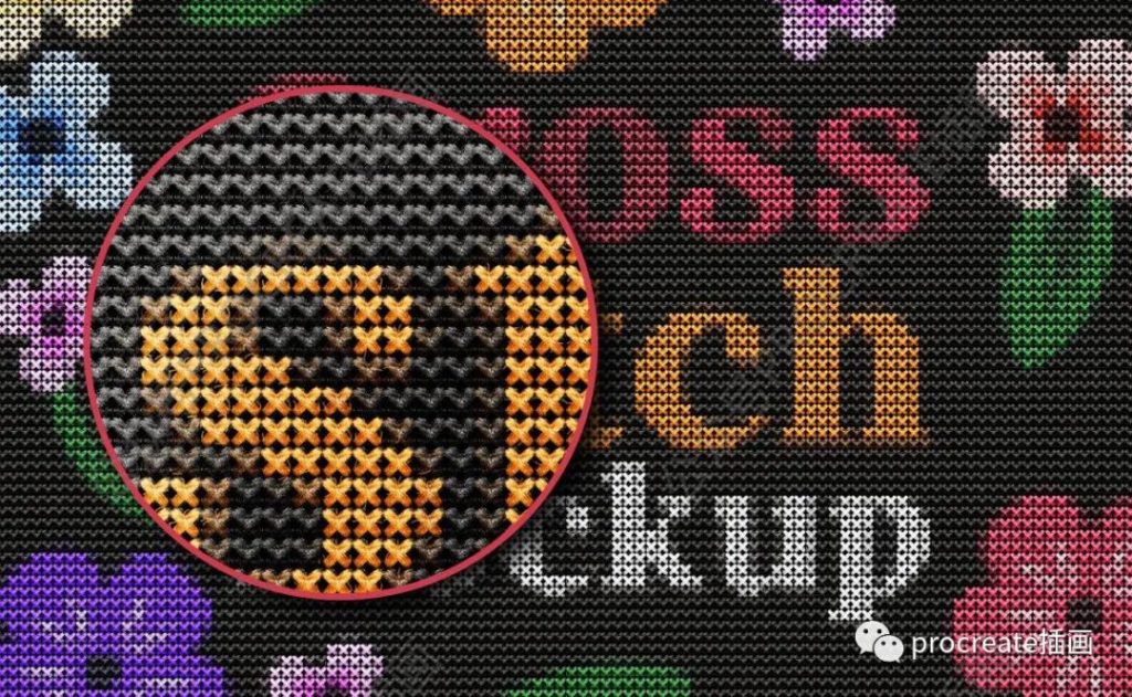 图片[8]-十字绣艺术ps图层样式【0370】-procreatechahua