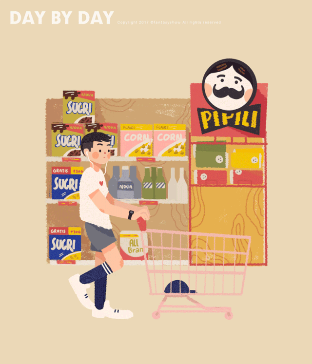 图片[8]-商业插画师Fan日系卡通人物插画作品欣赏分享插画集【0015】-procreatechahua