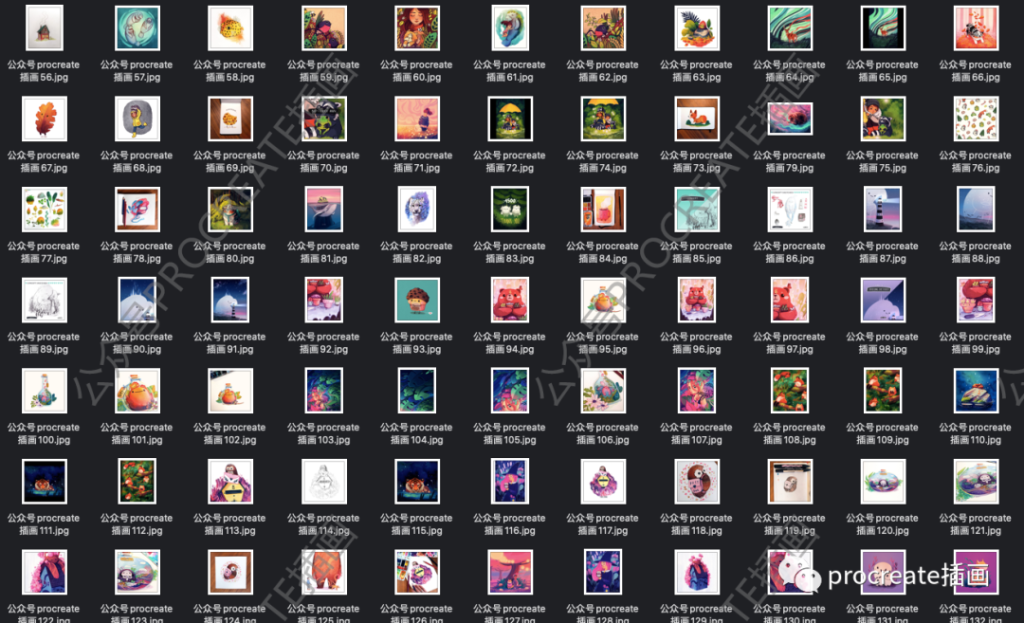 图片[8]-儿童精灵插画集（300+张）+干介质专业木炭和粉笔procreate笔刷38枚【0322】-procreatechahua