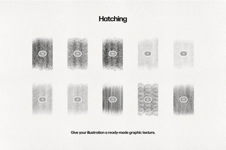 图片[9]-25个基础铅笔素描艺术手绘效果的procreate笔刷【0573】-procreatechahua