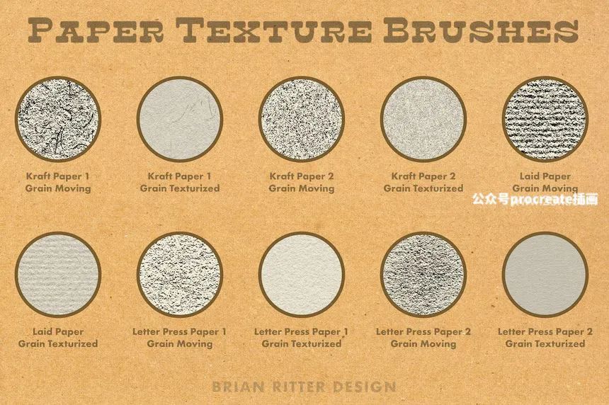 图片[9]-Procreate纸质画笔和Procreate纸质画布素材【0695】-procreatechahua