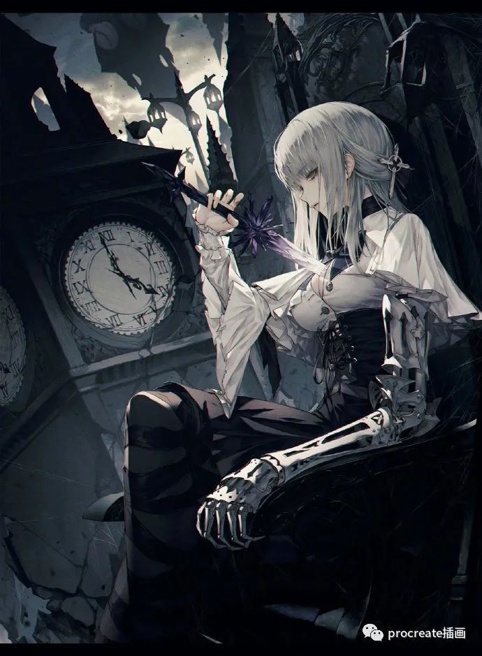 图片[9]-韩国画师WANKE资源合集（作品集+绘画教程+线稿图集+作品源文件【0221】-procreatechahua