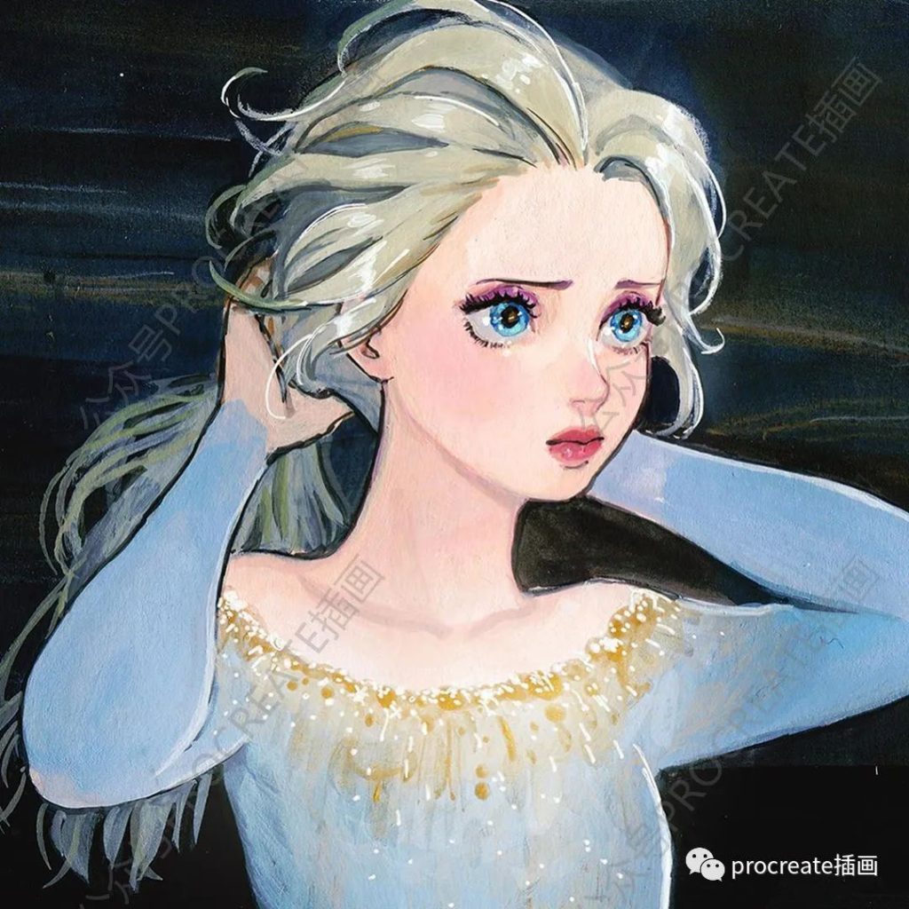 图片[9]-水彩绘画视频+水彩作品集+肌理procreate笔刷套装【0273】-procreatechahua