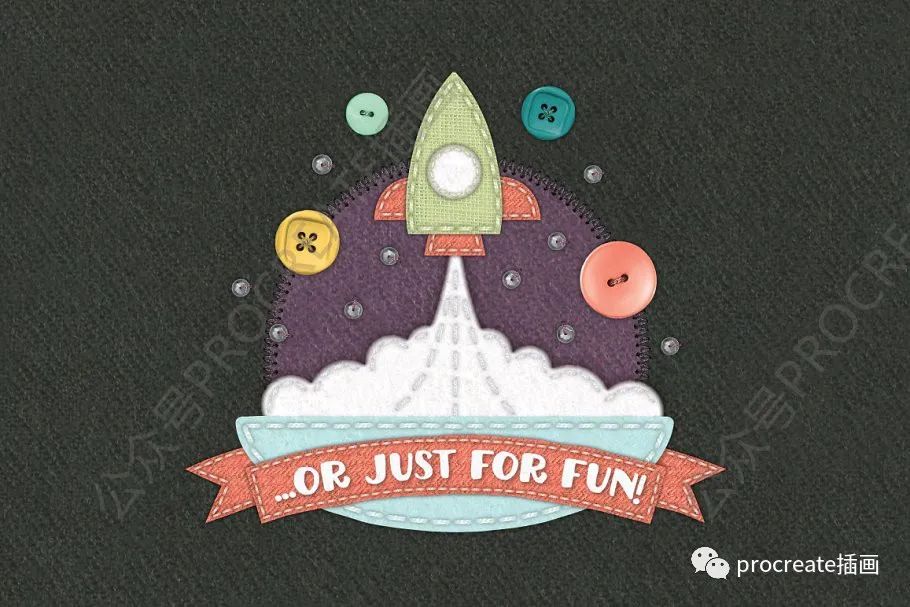 图片[9]-手工缝制效果的AI笔刷【0324】-procreatechahua