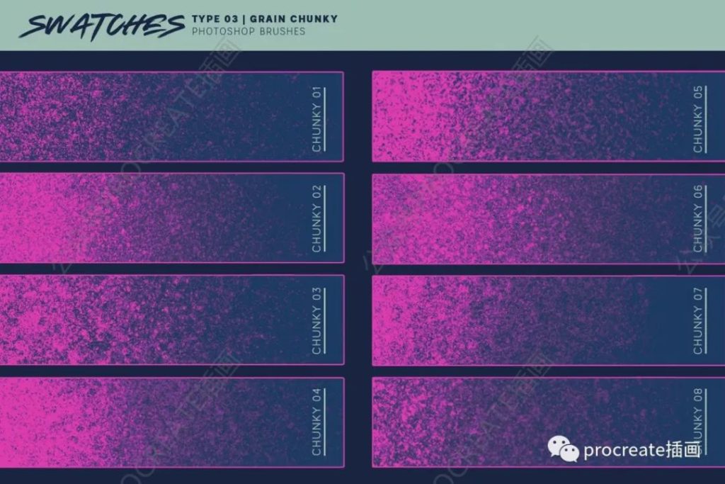 图片[9]-一套时尚高端个性的高品质photoshop笔刷集合【0330】-procreatechahua