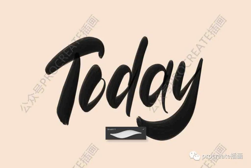 图片[9]-40款Procreate文字笔刷【0380】-procreatechahua