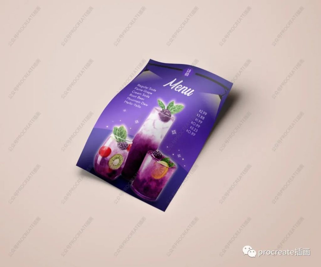 图片[9]-30种混合水果汽水水彩插画集【0406】-procreatechahua