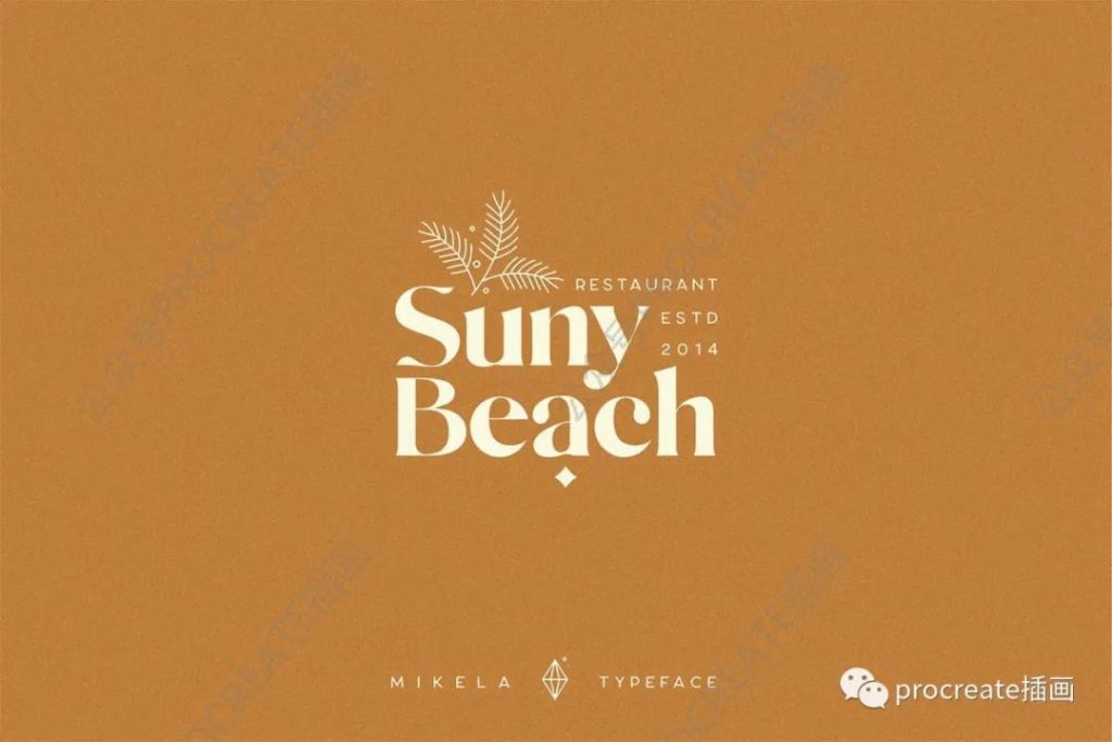 图片[8]-时尚简约高端华丽优雅的Mikela Light英文字体【0451】-procreatechahua