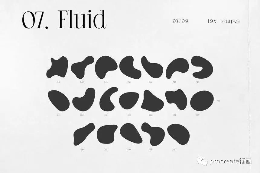 图片[9]-欧普艺术风格的抽象几何形状和渐变色颗粒纹理图片素材包【0545】-procreatechahua