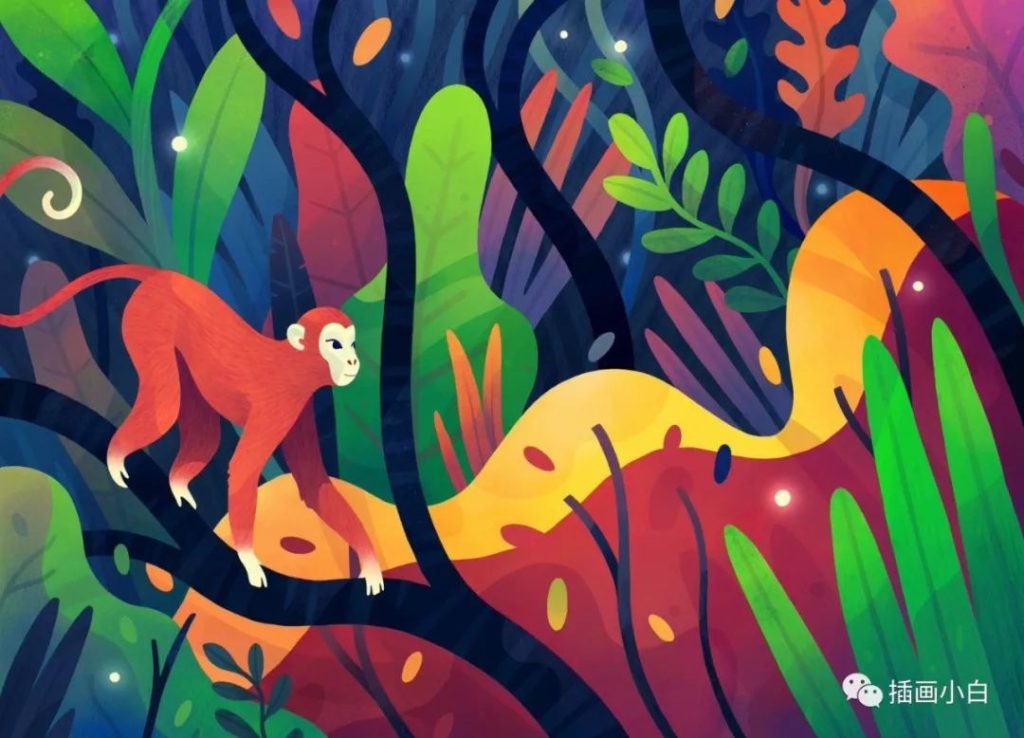 图片[1]-插画师Jarom Vogel 的ipad绘画视频+作品集+微动态视频+大神自制色卡【0081】-procreatechahua