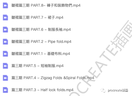 图片[1]-衣服褶皱画法基础教程【0348】-procreatechahua