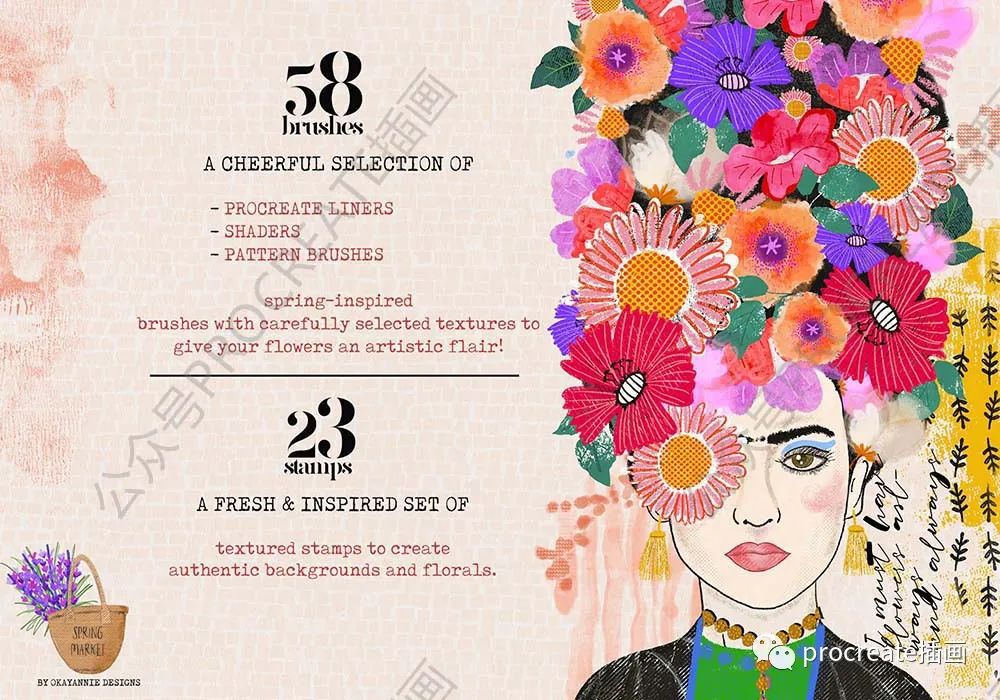 图片[10]-春季绘画纹理Procreate笔刷【0445】-procreatechahua
