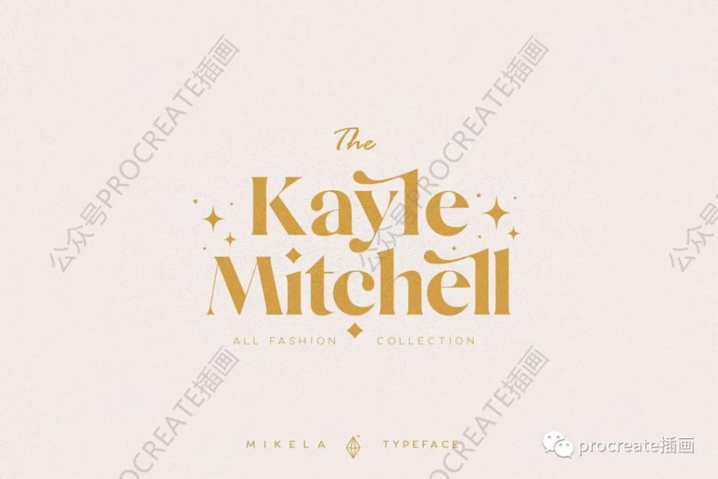 图片[9]-时尚简约高端华丽优雅的Mikela Light英文字体【0451】-procreatechahua