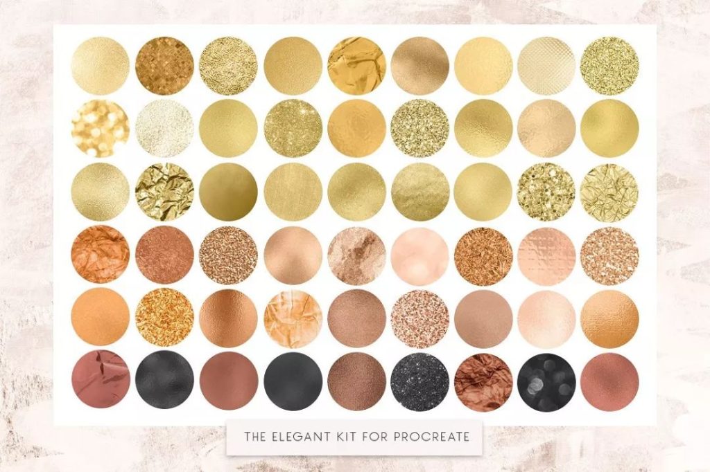 图片[10]-精选400张金粉烫金素材+大神临摹作品素材【0042】-procreatechahua