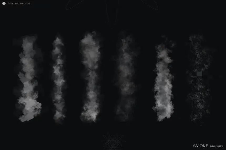 图片[6]-一套艺术家专业朦胧的Procreate烟雾烟尘笔刷【0580】-procreatechahua