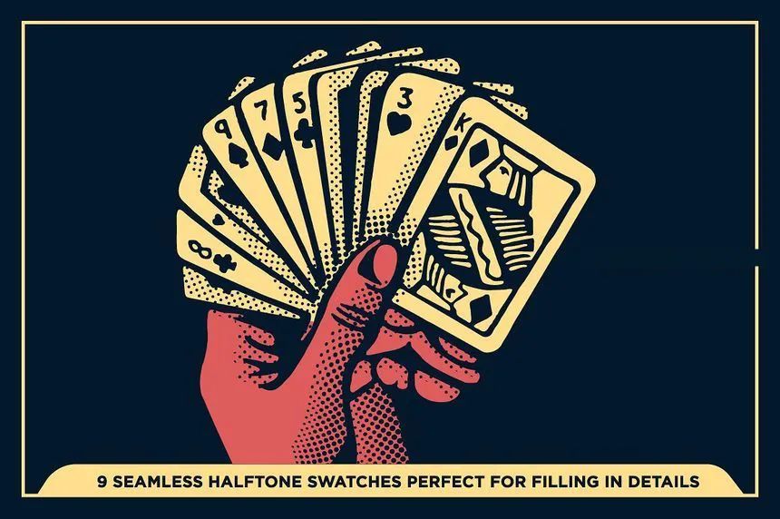 图片[5]-复古风格的Ai矢量笔刷素材集合包【0585】-procreatechahua