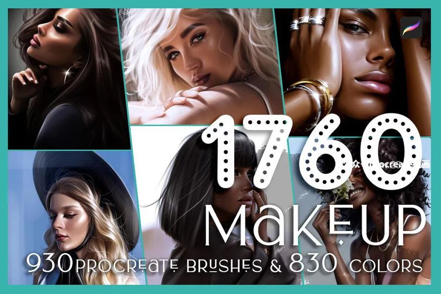 图片[10]-超级赞的Procreate人像厚涂笔刷【0671】-procreatechahua