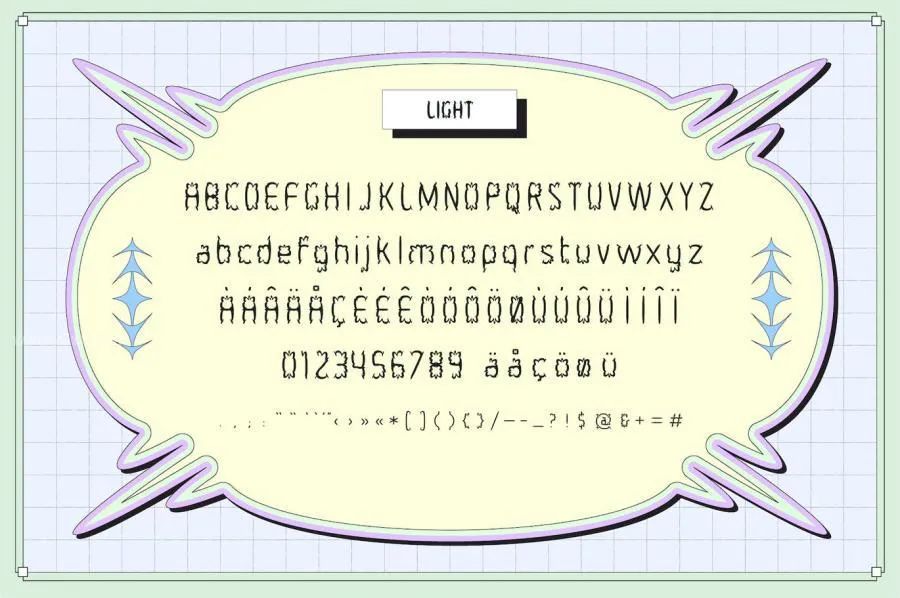 图片[8]-新粗野主义Y2K风格的夸张气泡海报字体设计素材【0733】-procreatechahua