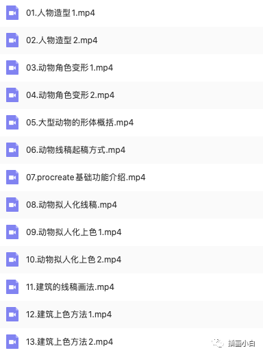 图片[1]-噪点风儿童插画procreate教程【0078】-procreatechahua