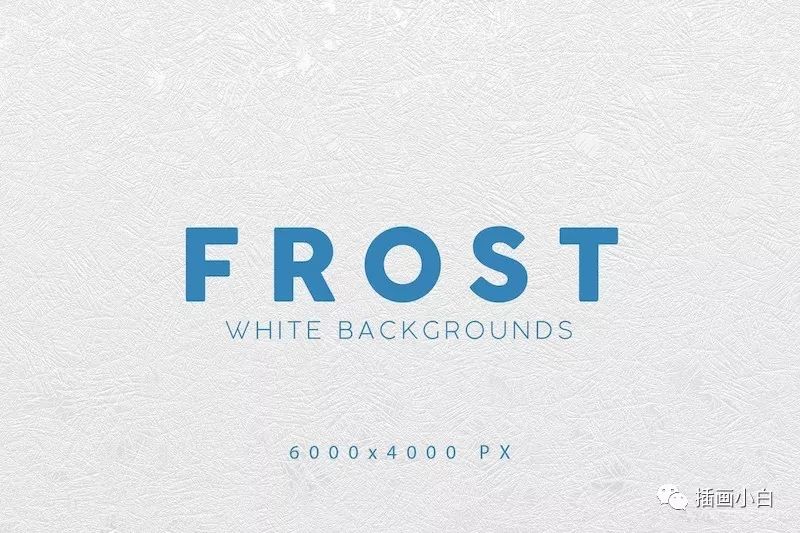 图片[1]-精美的冬季白色冰面纹理背景图片素材分享【0087】-procreatechahua
