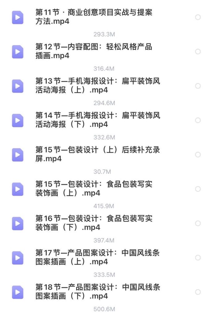 图片[3]-中国风流行插画系统ps课程【0060】-procreatechahua