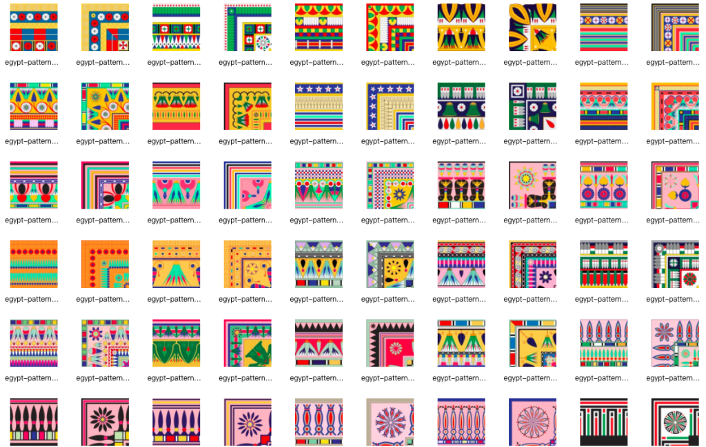图片[3]-117个埃及图案笔刷和色板素材合集【0252】-procreatechahua