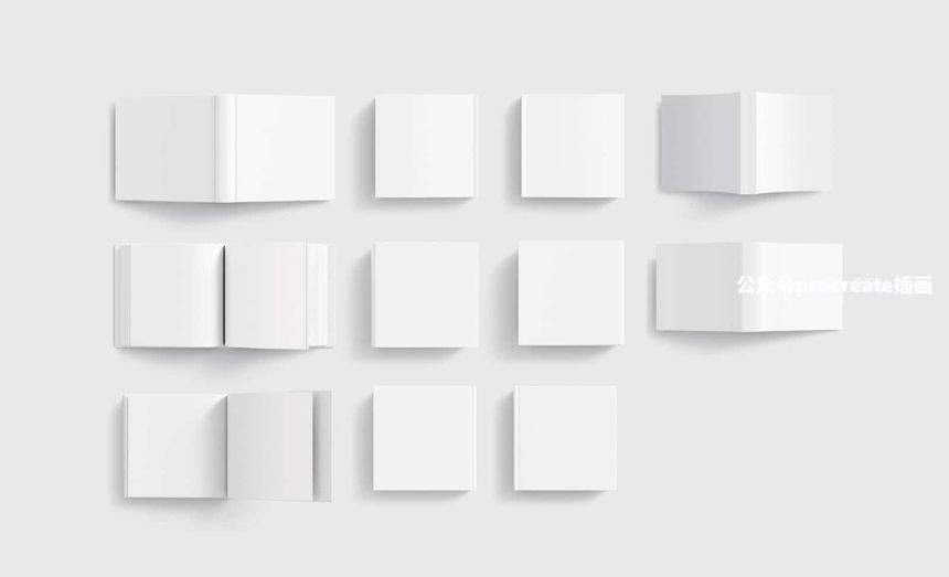 图片[3]-精美的书籍封面和内页设计展示样机素材【0826】-procreatechahua