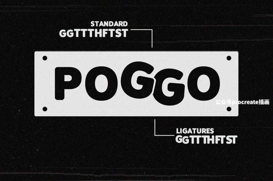 图片[2]-科技未来感圆滚滚的粗体英文无衬线字体【0839】-procreatechahua