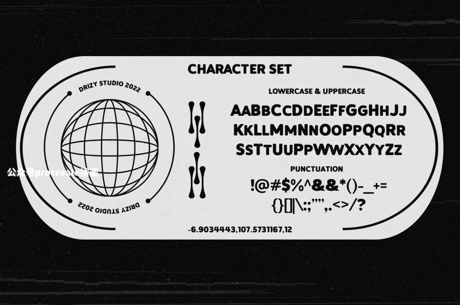 图片[5]-科技未来感圆滚滚的粗体英文无衬线字体【0839】-procreatechahua