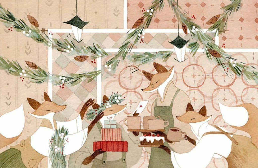 图片[4]-300+张森系卡通水粉插画素材（线稿+黑白稿）【0825】-procreatechahua