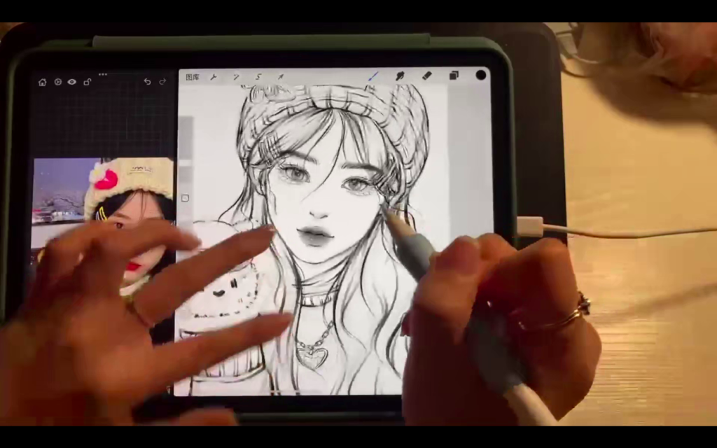 图片[3]-ipad人像基础精讲线稿教程【0837】-procreatechahua