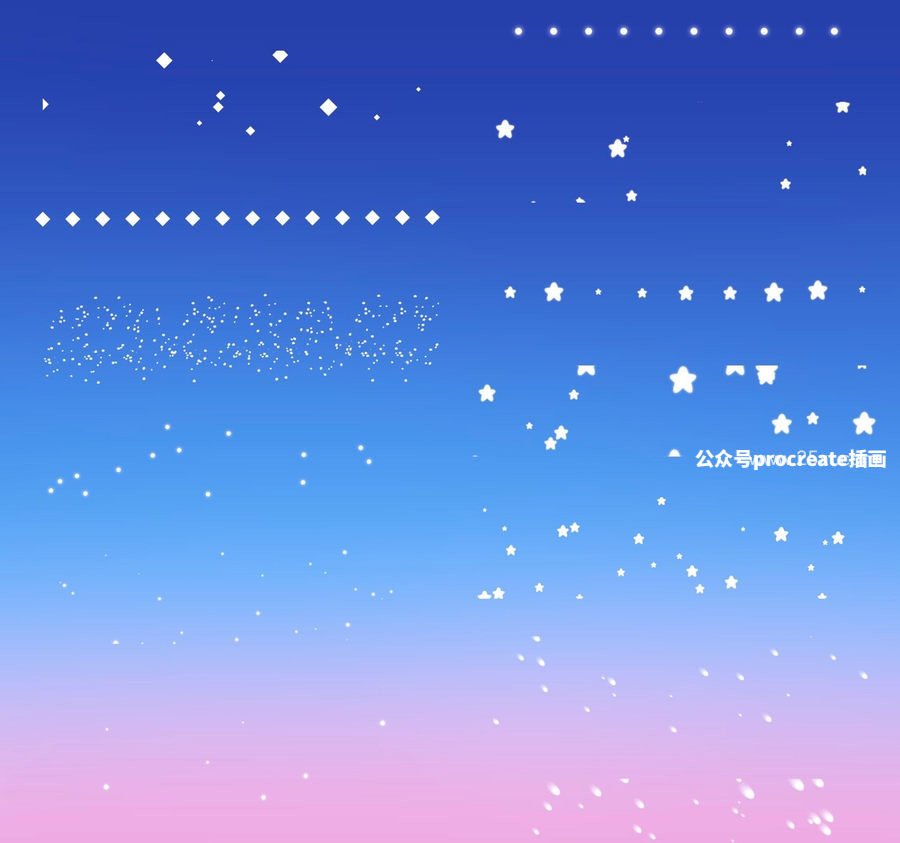 图片[9]-45款多种图案的风景插画Procreate笔刷【0853】-procreatechahua