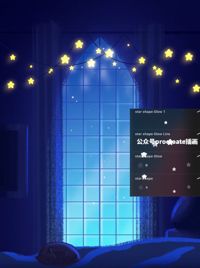 图片[8]-45款多种图案的风景插画Procreate笔刷【0853】-procreatechahua