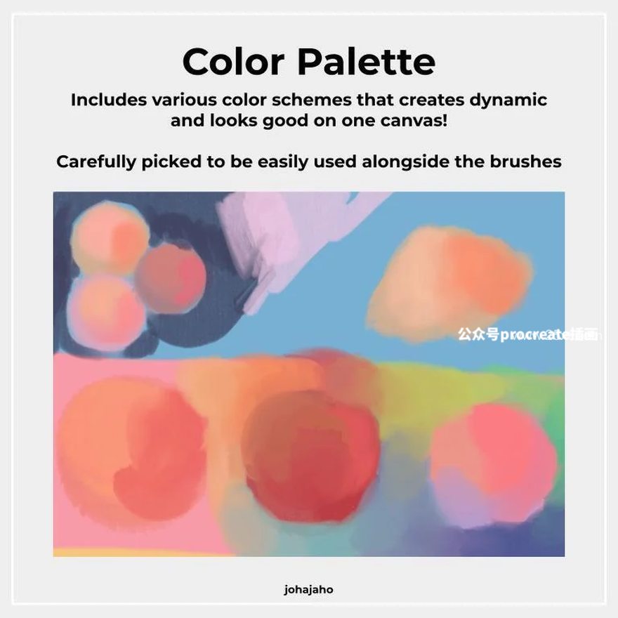 图片[5]-柔和纹理笔触的Procreate人像插画笔刷【0857】-procreatechahua