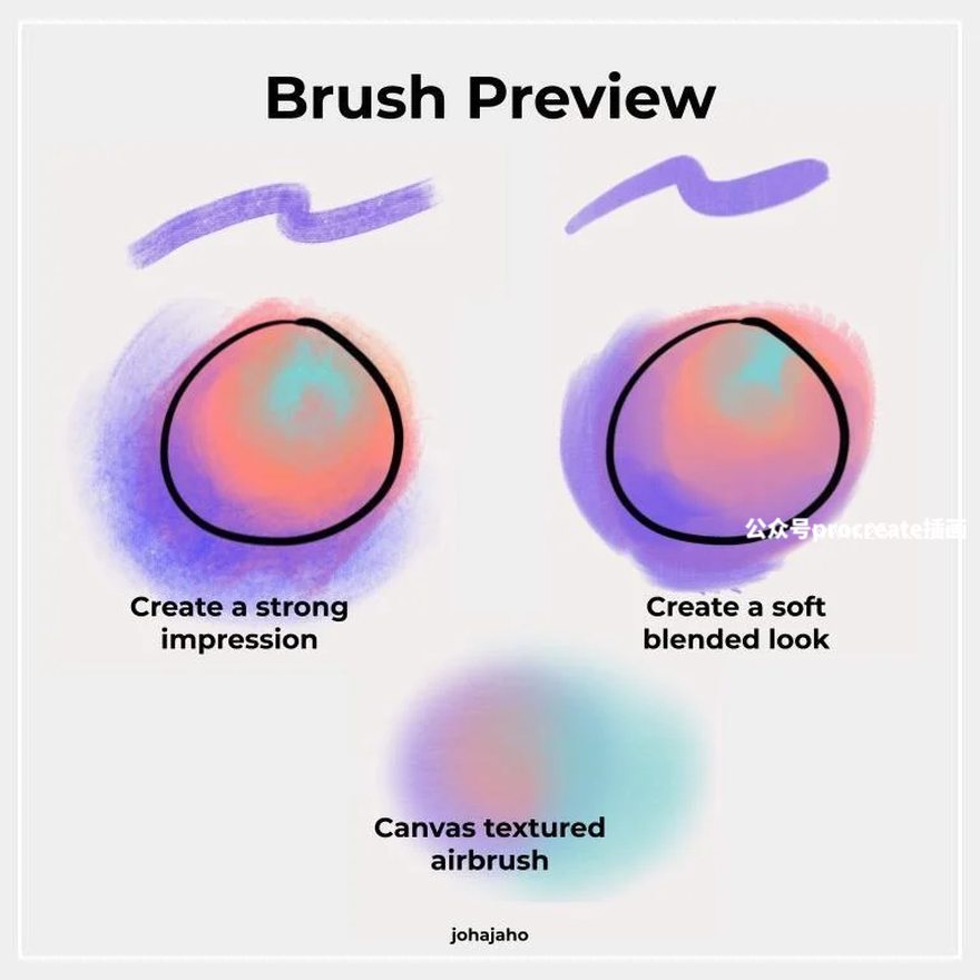 图片[6]-柔和纹理笔触的Procreate人像插画笔刷【0857】-procreatechahua