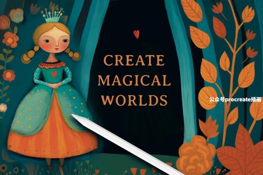 图片[5]-创作精美故事书插画的Procreate笔刷【0847】-procreatechahua