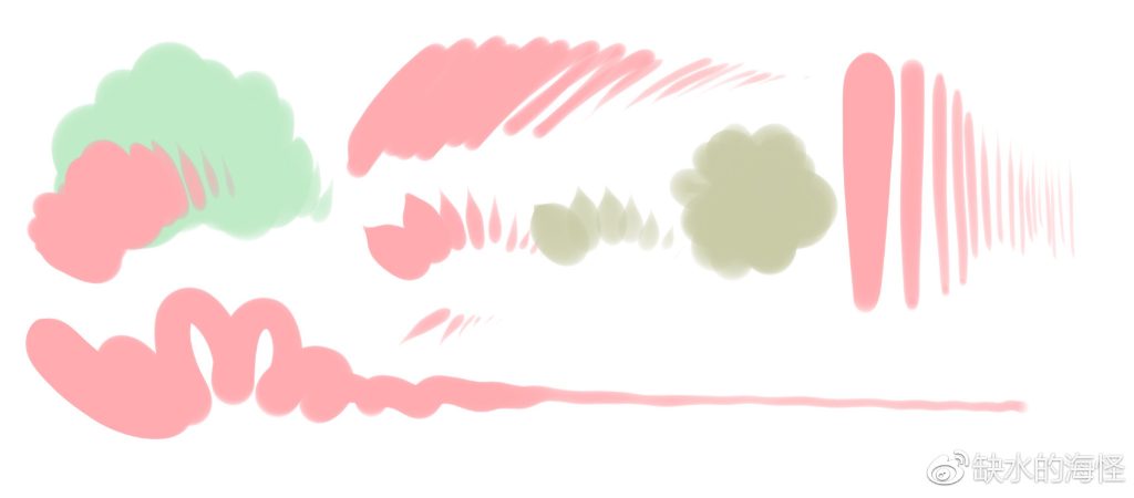 图片[4]-画师缺水的海怪 免费分享笔刷-procreatechahua