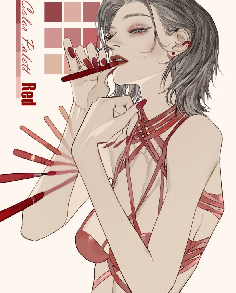 图片[7]-精致细腻的氛围感韩系厚涂插画集分享【0852】-procreatechahua