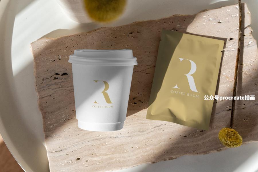 图片[9]-不同场景的咖啡热饮纸杯外观设计展示psd贴图样机【0863】-procreatechahua