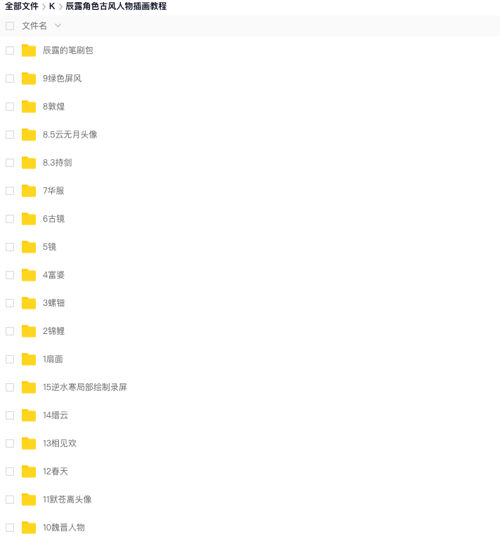 图片[5]-辰露角色古风人物插画教程【0871】-procreatechahua