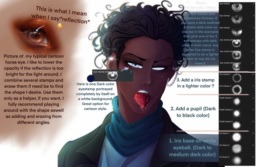 图片[3]-120个眼睛内外细节的Procreate笔刷【0872】-procreatechahua