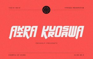 东方美学的英文粗体标题字体【0874】-procreatechahua