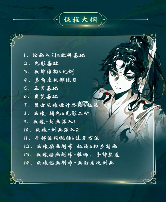 图片[4]-李富贵 伪厚涂美型人像插画ipad特训班 第一期【0882】-procreatechahua