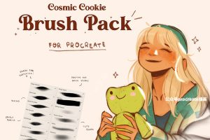 18款纹理柔软的传统Procreate插画笔刷【0883】-procreatechahua