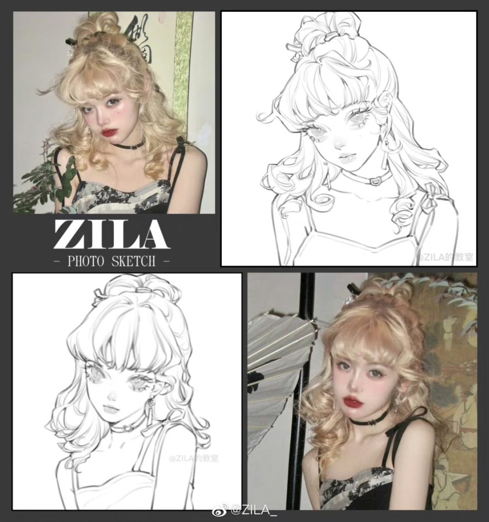 图片[4]-ZILA 团练人物速写与光影 procreate 第一期【0881】-procreatechahua