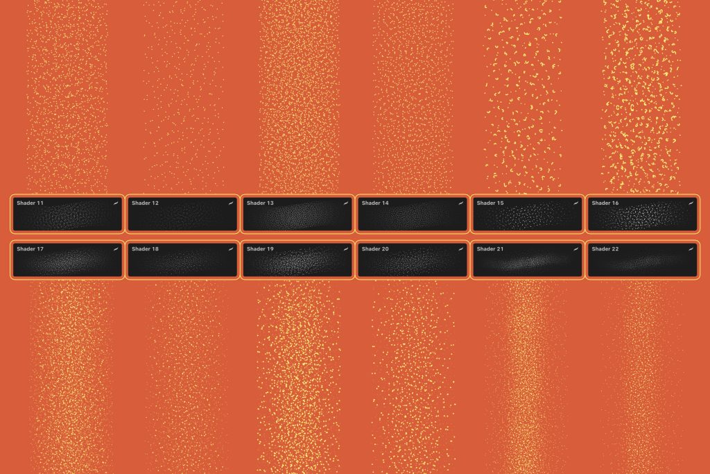 图片[4]-噪点质感插画设计的着色Procreate笔刷【0899】-procreatechahua