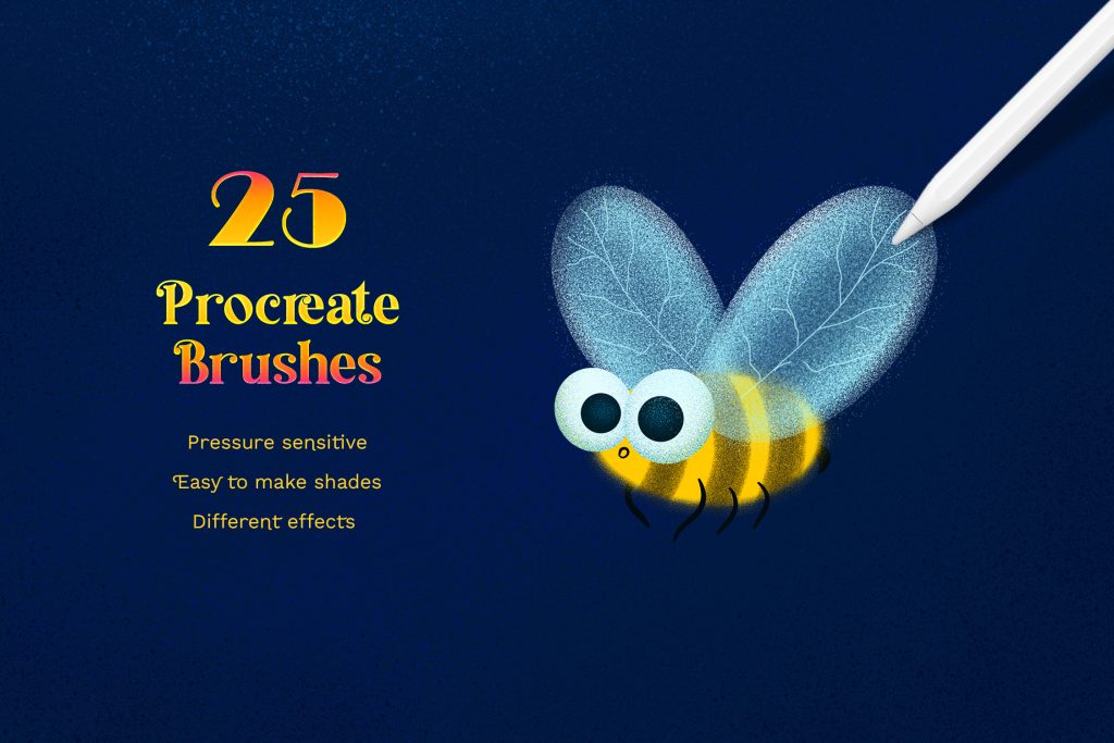 图片[6]-噪点质感插画设计的着色Procreate笔刷【0899】-procreatechahua