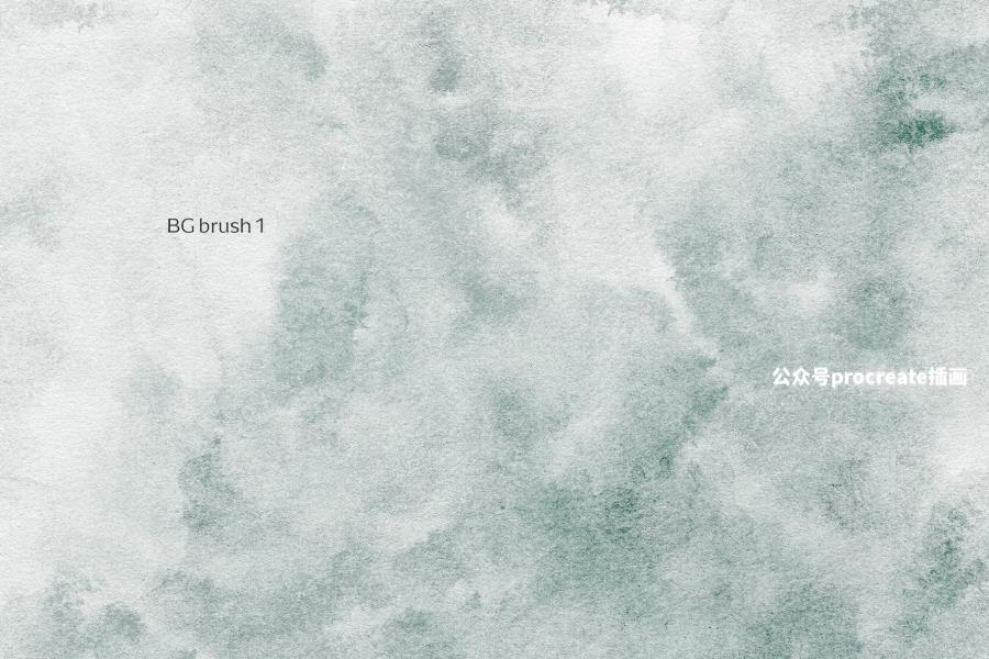 图片[1]-30支独特水彩画笔的Procreate纹理笔刷【0909】-procreatechahua