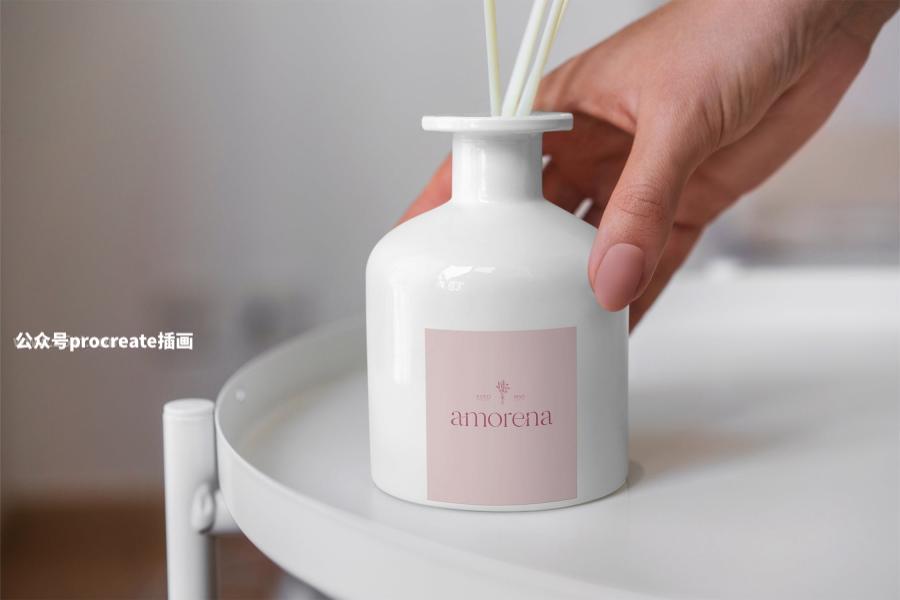 图片[8]-真实场景的圆形和方形标签贴纸设计展示psd样机素材【0904】-procreatechahua